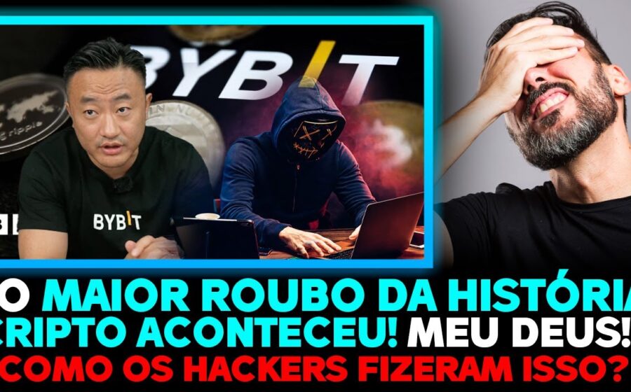Laptop corporativo com alerta de segurança representando falha que permitiu roubo de US$ 6,3 bi da Binance