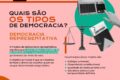 Ilustração do Congresso Nacional com engrenagens travadas simbolizando estagnação econômica e risco à democracia