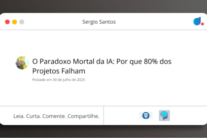 Estudantes de Direito cercados por livros jurídicos e hologramas de IA, representando tensão entre tradição e tecnologia