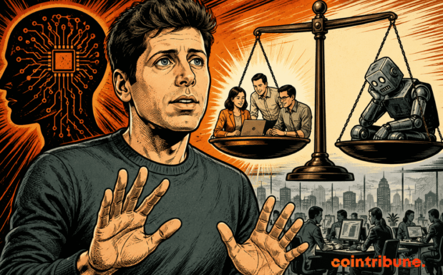 Sam Altman, CEO da OpenAI, em entrevista sobre os custos éticos e sociais da inteligência artificial