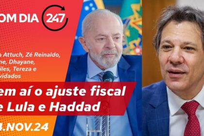 Gráfico mostra ajuste fiscal com tesoura cortando orçamento e dívida pública subindo