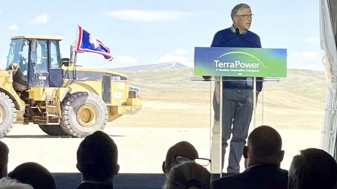 Reator nuclear TerraPower de sódio com bateria térmica de sais fundidos em Wyoming