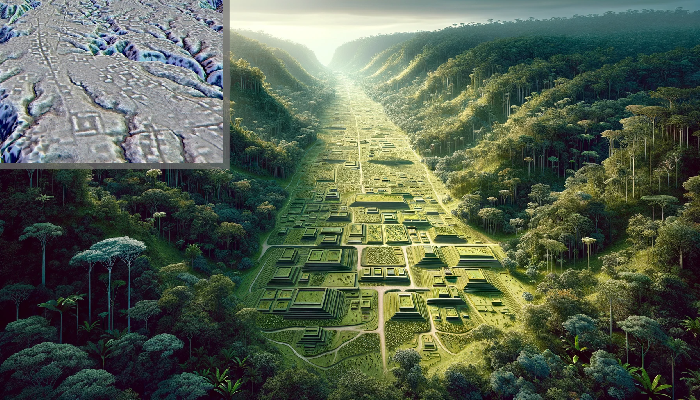 Visualização LiDAR revela padrões geométricos de cidade perdida sob copa da Amazônia em Mato Grosso