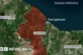 Jovem venezuelana resgatada em estado crítico na fronteira Brasil-Guyana em Bonfim Roraima