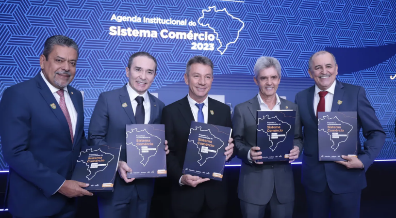 Ademir dos Santos empossado terceira vez presidente Fecomércio-RR Boa Vista 2026-2030