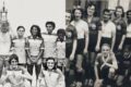 Três pioneiras do futebol feminino brasileiro (Caju, Fia e Pelezinha) em evento escolar no Rio