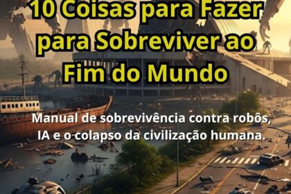 Mapa do Brasil rachado ao meio simbolizando polarização política e divisão social intensa