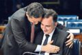 Congresso Nacional em Brasília ao entardecer, sede das negociações políticas para STF e TCU
