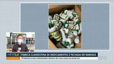 Fábrica de vacinas Tecpar em Maringá com estrutura industrial moderna