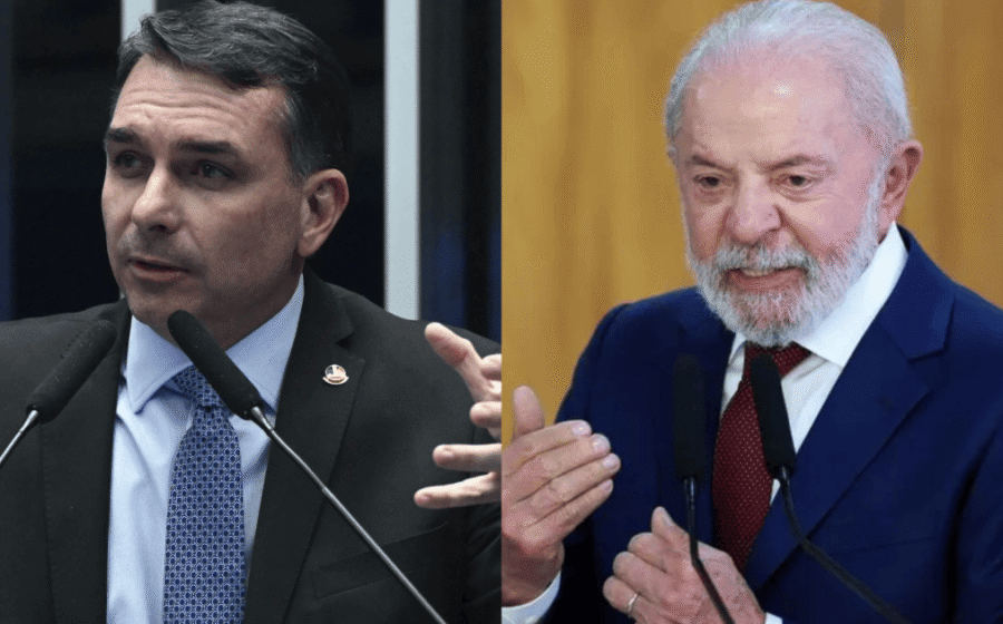 Flávio Bolsonaro e Lula votando no 2º turno das eleições 2022 no Rio e São Bernardo