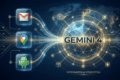 Logotipo do Gemini 4 Argon com ícones de código e escudo representando IA para programação e cibersegurança