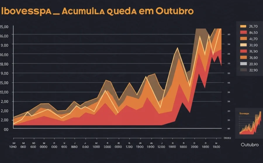 Gráfico mostra Ibovespa com 7 altas em 8 outubros eleitorais desde 1994