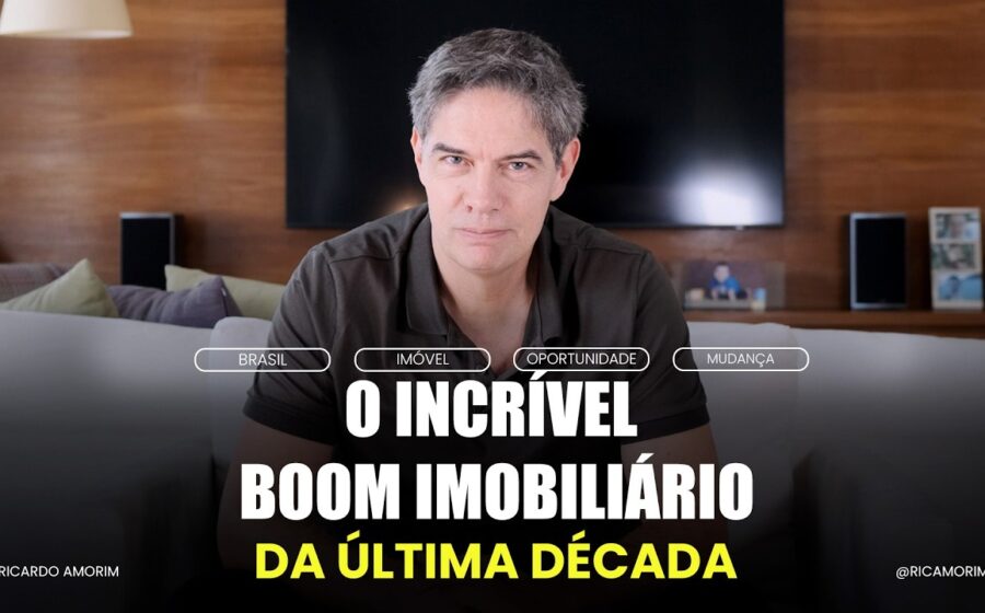 Gráfico mostra crescimento de 19,5% ao ano do wellness real estate superando mercado tradicional de 5,5%, com ícones de saúde e casa
