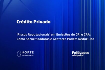Gráfico de diversificação em crédito privado mostrando proteção contra calotes com spread como colchão