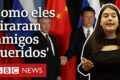 Ilustração de ovo rachado com bandeiras do Brasil e China simbolizando ruptura ideológica nas redes sociais