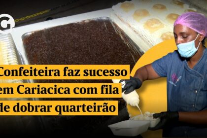 Temaki de porco cru servido na Casa do Porco em São Paulo, prato principal do menu-degustação de R$ 249
