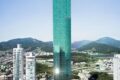Fundação do Senna Tower em Balneário Camboriú com 800 estacas cravadas na rocha