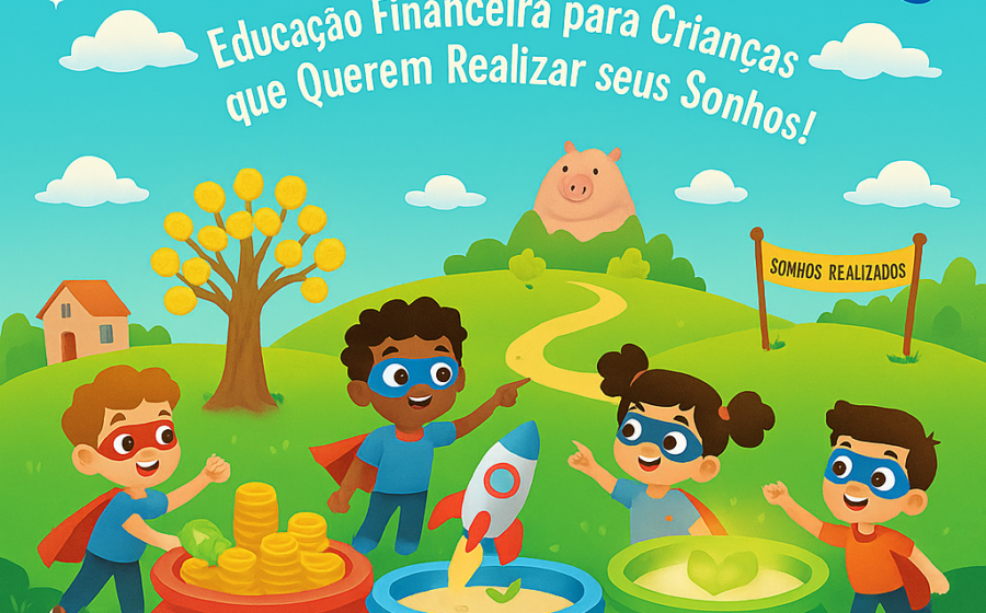 Ilustração de três potes de vidro etiquetados representando método financeiro pague-se primeiro