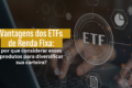 Gráfico comparando tributação ETF renda fixa 15% vs fundos tradicionais come-cotas