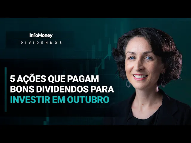 Carteira de dividendos outubro 2024: 5 ações com proventos até R$0,54 por papel