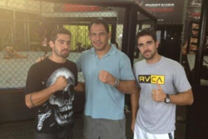 Irmãos Nogueira, Rodrigo e Rogério, gestores da rede Team Nogueira de academias de luta