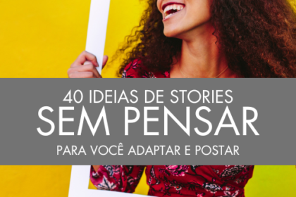 Pessoa segurando smartphone assistindo stories do Instagram sem postar conteúdo