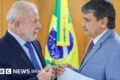Plenário do Congresso Nacional com destaque para bancada de Mato Grosso do Sul, simbolizando transição política para 2027