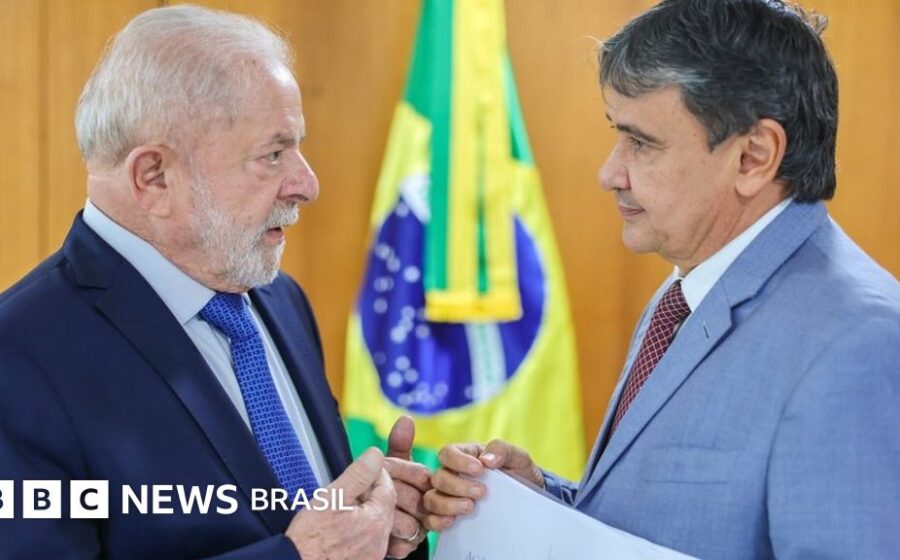 Plenário do Congresso Nacional com destaque para bancada de Mato Grosso do Sul, simbolizando transição política para 2027