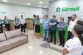 Fachada da nova agência do Sicredi no Vale de Bonsucesso, Teresópolis, 5ª unidade na Região Serrana do RJ