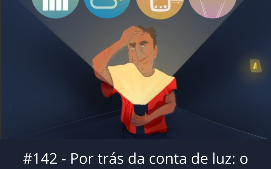 Data center com servidores iluminados representando alto consumo energético da inteligência artificial