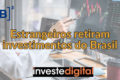 Gráfico mostra saída de R$ 2,8 bi de investidores estrangeiros da B3 após vitória de Lula nas eleições 2022