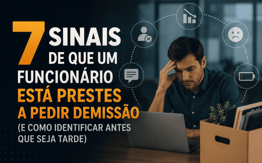 Equipe de facilities uniformizada e sorridente em corredor corporativo, representando retenção de talentos e gestão SEGVAP