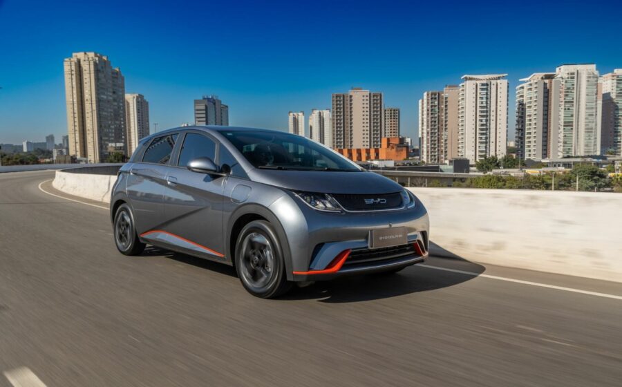 BYD Dolphin Mini elétrico líder de vendas no Brasil setembro 2024