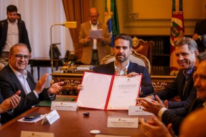 Fábrica de celulose CMPC Projeto Natureza Barra do Ribeiro Rio Grande do Sul investimento 27 bilhões