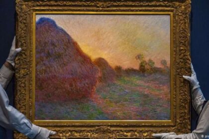 Pintura de Claude Monet vendida por recorde de R$ 282 milhões na Sotheby's Paris