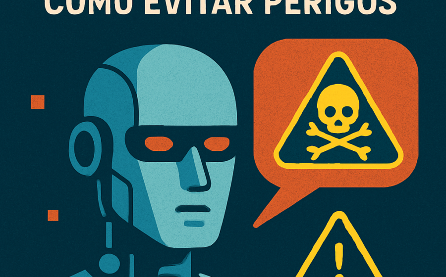 Três adolescentes de 14 anos comemoram vitória em competição de inovação com troféu e logotipo Pense Bem