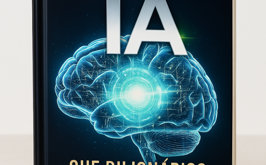 Ilustração contrastando robôs de IA prometendo lazer com humanos perseguindo autorrealização e novas ambições profissionais