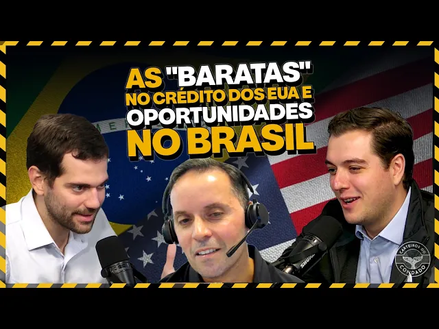 Gráfico de carteira de crédito privado com diversificação e gestão de risco