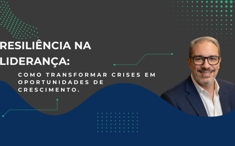 Líder observando ponte conectando dois lados divididos simbolizando transformação de polarização em oportunidade