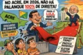 Entregadores e motoristas de aplicativo protestando por direitos trabalhistas no Brasil, 1,8 milhão de invisíveis nas eleições 2026