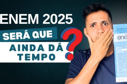 Estudantes de escola particular fazendo prova do Enem 2025 com gráficos de desempenho baixo em questões fáceis