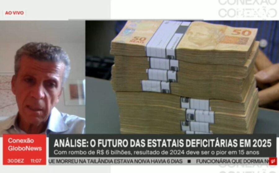 Urna eletrônica brasileira com logotipo do TSE e bandeira do Brasil ao fundo, simbolizando segundo turno decisivo para estatais