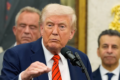 Gráfico mostrando queda nas importações de carne bovina dos EUA versus promessa de Trump
