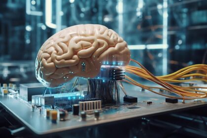 Gráfico de barras mostrando gastos bilionários em IA das big techs Alphabet, Microsoft e Amazon