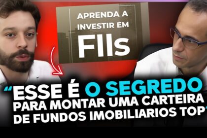 Gráfico comparativo de taxas e rentabilidade líquida de fundos imobiliários
