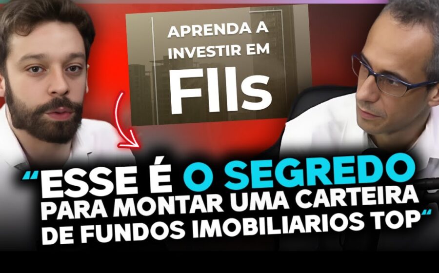 Gráfico comparativo de taxas e rentabilidade líquida de fundos imobiliários