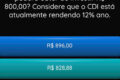 Gráfico comparativo mostrando rendimento LCI 93% CDI versus CDI cheio em 6 anos