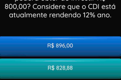 Gráfico comparativo mostrando rendimento LCI 93% CDI versus CDI cheio em 6 anos