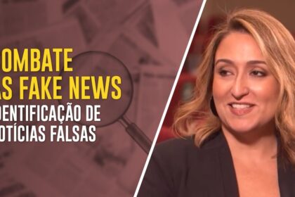 Dra. Laura Schertel e Dra. Ana Beatriz Lopes pesquisando combate a fake news em escritório