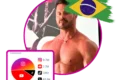 Leo Stronda, pioneiro influenciador fitness do Brasil, em parceria com Integralmedica 2014